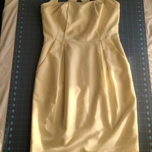 Elegant Cream Dress Wedding Guest Valentines Date Night Evening Party Size 6